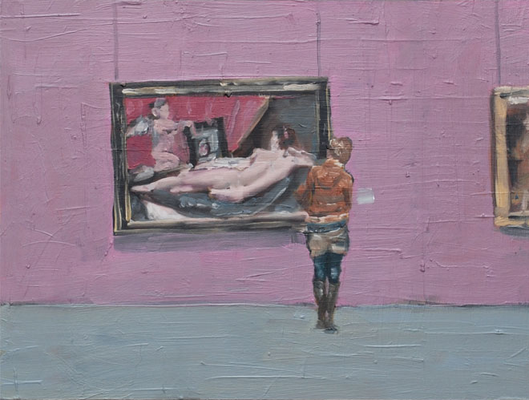 Velazquez, 2012, Öl auf Holz, 30cm X 40 cm, Privatbesitz