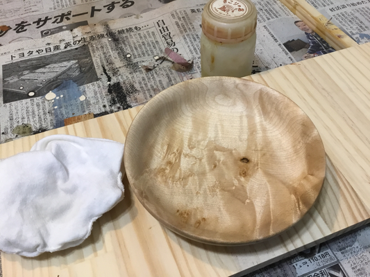 メープルのお皿