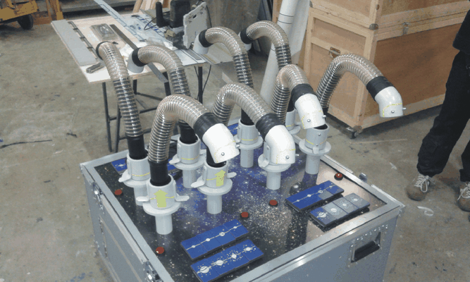 Robot dispositif pour 4 joueurs