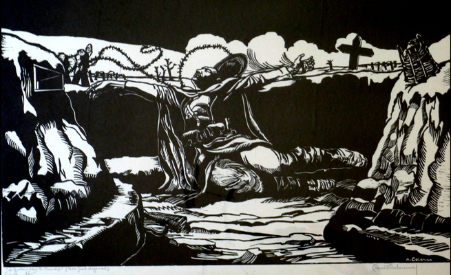 Le guetteur, 1930, 570x390, 20 ex.