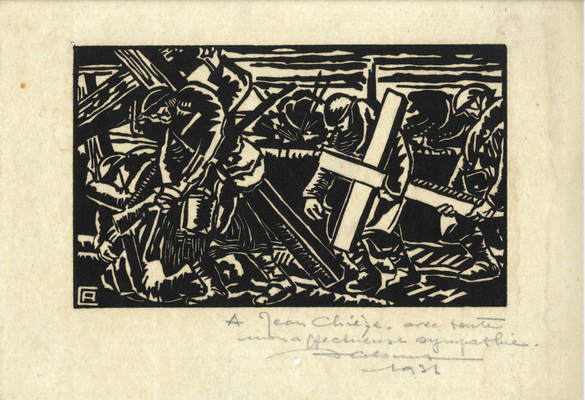L'enterrement, (coll. Chieze, MICG Lyon)