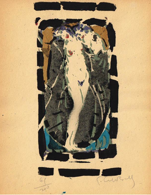 Pochoir, album ziniar 1921