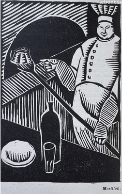 Le boulanger, Almanach de cocagne, éd. La Sirene, 1921