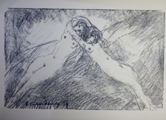Lithographie, 1934, Album du salon du Sud-Est.
