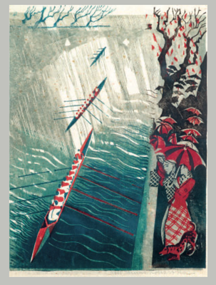 Les régates, 30x23, 1928