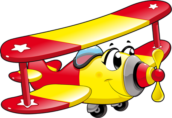 avion - transport - sciences et techniques - smiley émoticône émoji cartoon clipart illustration - artémotic