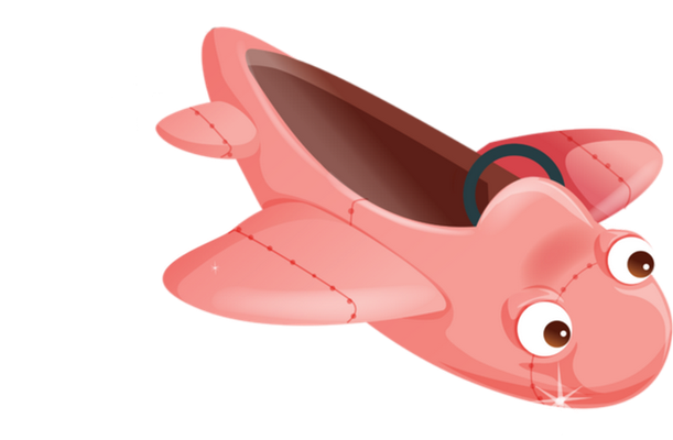 avion - transport - sciences et techniques - smiley émoticône émoji cartoon clipart illustration - artémotic