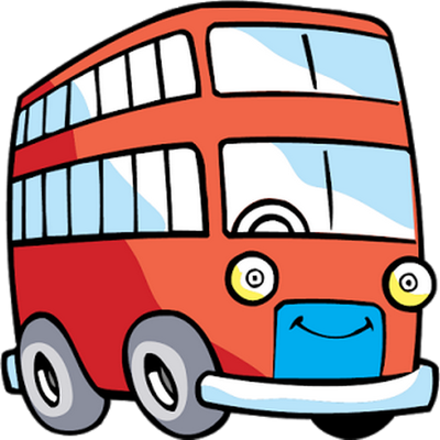 autocar - transport - sciences et techniques - smiley émoticône émoji cartoon clipart illustration - artémotic