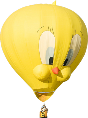 aérostat - transport - sciences et techniques - smiley émoticône émoji cartoon clipart illustration - artémotic