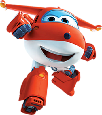 Jett [Super Wings] - transport - sciences et techniques - smiley émoticône émoji cartoon clipart illustration - artémotic