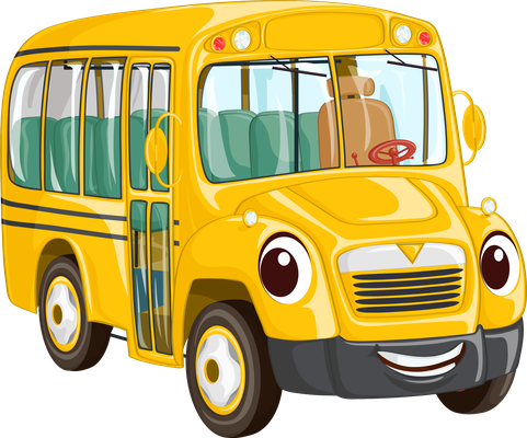 autocar - transport - sciences et techniques - smiley émoticône émoji cartoon clipart illustration - artémotic