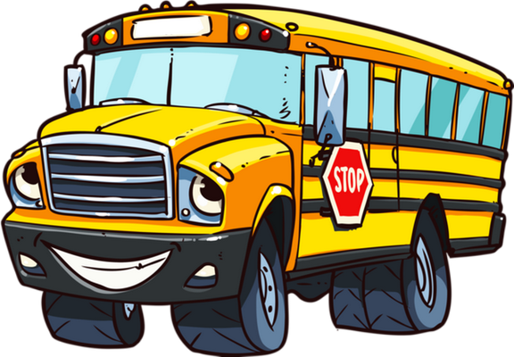 autocar - transport - sciences et techniques - smiley émoticône émoji cartoon clipart illustration - artémotic