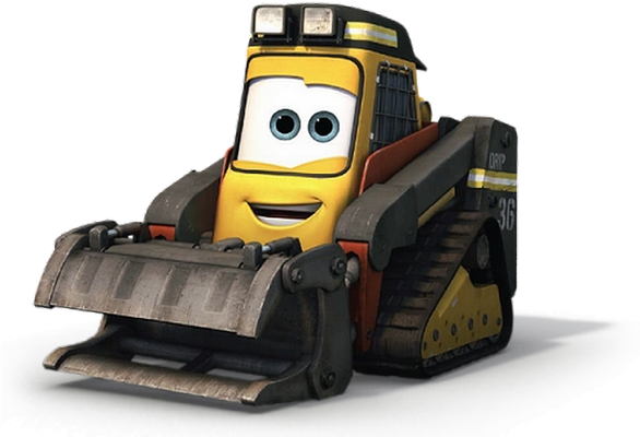 engin de travaux - transport - sciences et techniques - smiley émoticône émoji cartoon clipart illustration - artémotic
