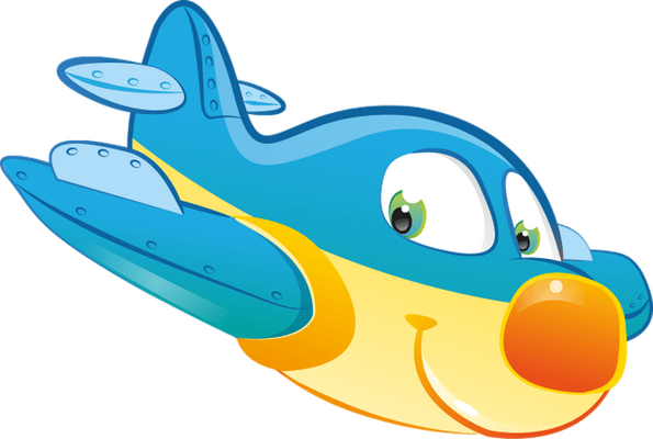 avion - transport - sciences et techniques - smiley émoticône émoji cartoon clipart illustration - artémotic