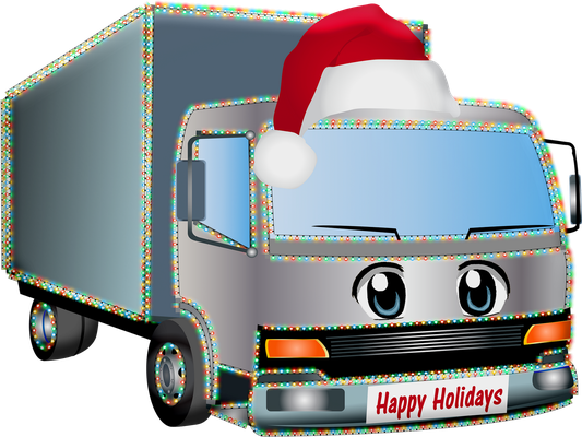 camion - transport - sciences et techniques - smiley émoticône émoji cartoon clipart illustration - artémotic