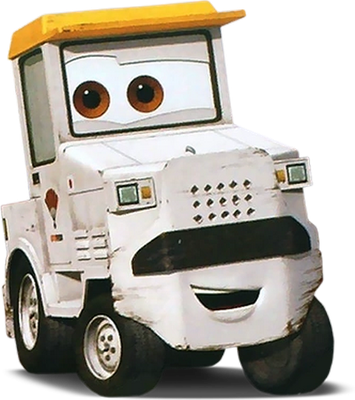 engin de travaux [Cars] - transport - sciences et techniques - smiley émoticône émoji cartoon clipart illustration - artémotic
