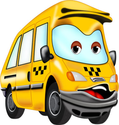 autocar - transport - sciences et techniques - smiley émoticône émoji cartoon clipart illustration - artémotic