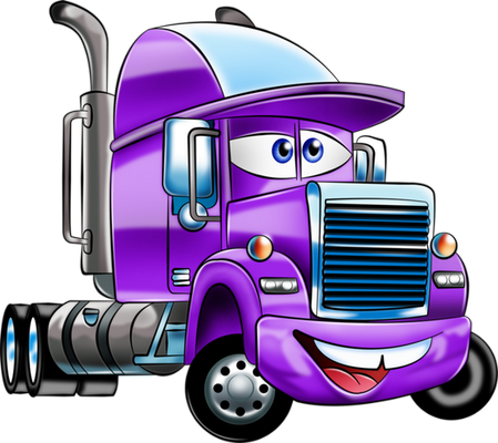 camion - transport - sciences et techniques - smiley émoticône émoji cartoon clipart illustration - artémotic