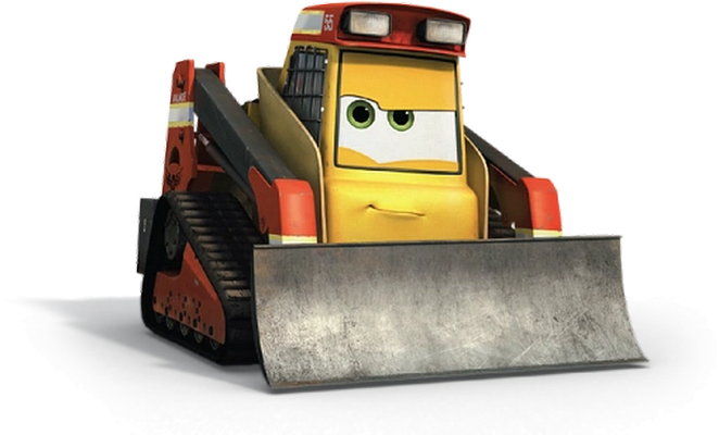 engin de travaux - transport - sciences et techniques - smiley émoticône émoji cartoon clipart illustration - artémotic
