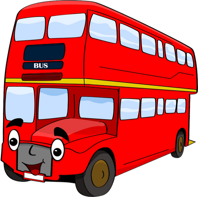 autocar - transport - sciences et techniques - smiley émoticône émoji cartoon clipart illustration - artémotic
