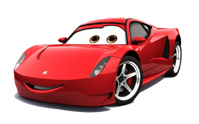 voiture de course [Cars] - transport - sciences et techniques - smiley émoticône émoji cartoon clipart illustration - artémotic