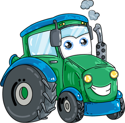 engin de travaux - transport - sciences et techniques - smiley émoticône émoji cartoon clipart illustration - artémotic