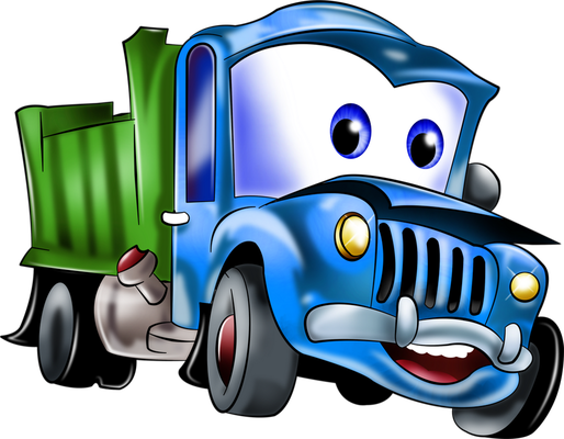 camion - transport - sciences et techniques - smiley émoticône émoji cartoon clipart illustration - artémotic