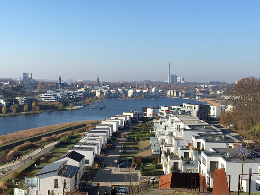 Kaum zu glauben: Hier stand das Stahlwerk.