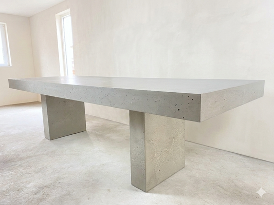 Beton Esstisch , Beton Tischplatte , Beton Schreibtisch , Beton Arbeitsplatte ,  Beton Theke , Grau , Schwarz