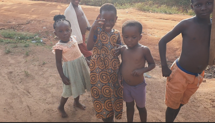 Bambini ghanesi 