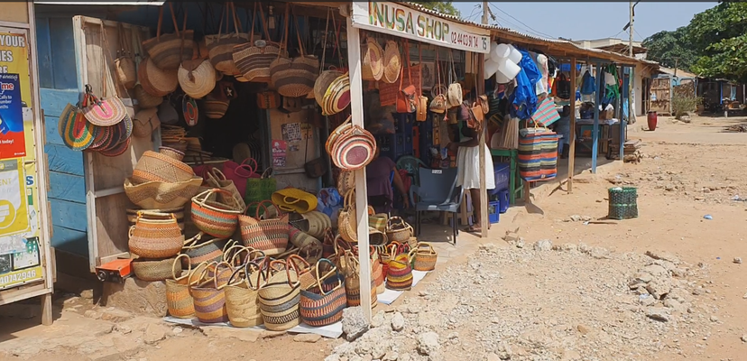 Bottega borse ghanese