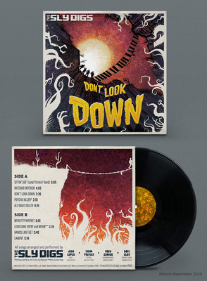 Album art for The Sly Digs: "Don't Look Down", released 2025