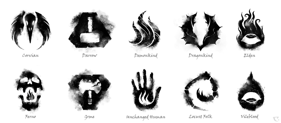 Souls D20: Lineages and Factions