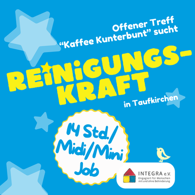 Hier geht es zur Stellenanzeige für Reinigungskräfte