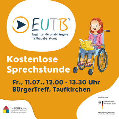 Hier geht es zum Angebot - EUTB-Beratung im Bürgertreff