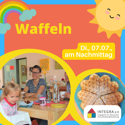 Es gibt wieder Waffeln
