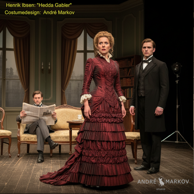 Tournürenkleid für Theater Berlin
