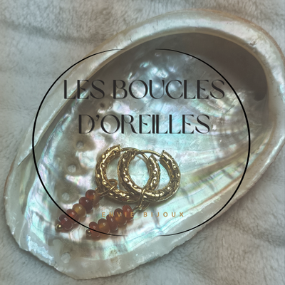 Boucles d'oreilles pierres naturelles