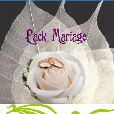 Pack mariage