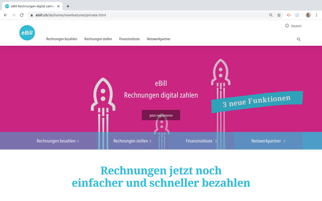 eBill Website & Social
