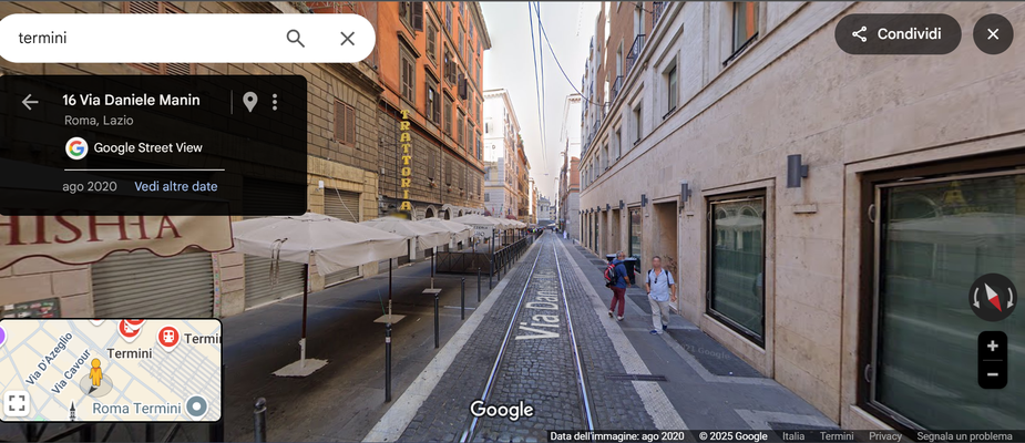 In direzione di Santa Maria Maggiore