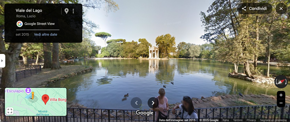 Laghetto di Villa Borghese