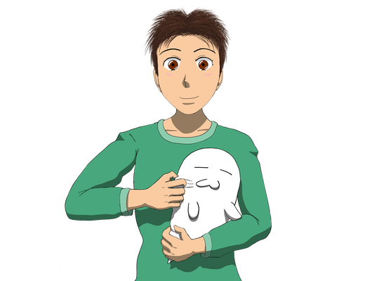 …………なぜ引っ張る？…まぁ、鞄に見えてるのならば、ファスナー開けてるつもりなのでしょう。もし、オバケに見えてたら動物（？）虐待ですかね～。でも、Dallyさんは反応なしです。