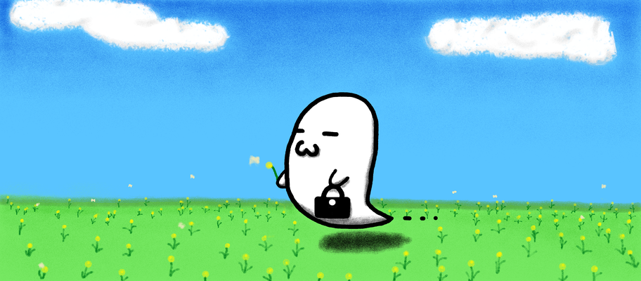 春の平原イラスト