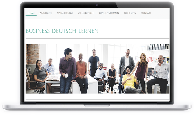 Mit dem Jimdodesign "Miami" haben wir für www.yourgermancoach.de eine zweisprachige und für mobile Ansichten optimierte Webseite erstellt. Weitere Leistungen: Branding, Slogan, Bildauswahl, Übersetzung, Beratung;
