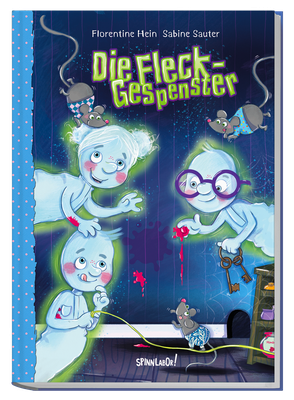 Gepenst Ottfried muss lernen, den Fleck auf seinem Spukhemd zu lieben. Ab 5 Jahren.