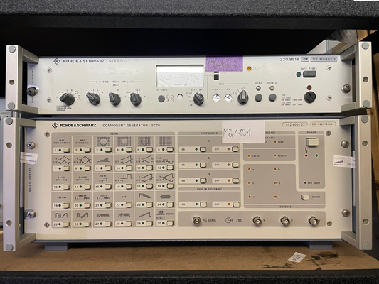Rohde & Schwarz SCDF Component Generator Front
