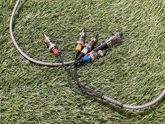 Phonosophie PK2-DB54 5 PIN DIN auf 4 BNC mit vier Adaptern Cinch