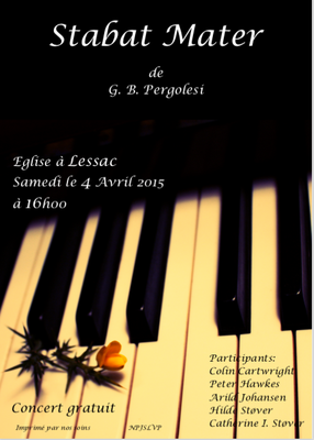 4 Avril 2015, Lessac