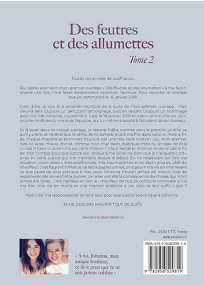 Dos ouvrage de Sandrine Barthélémy 2025 tome 2